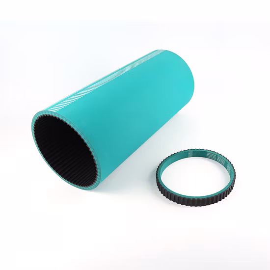 PU Caucho PVC Auto Motocicleta agrícola Interminable Industrial Poly Piezas de transmisión Transportador doble Ventilador síncrono Accionamiento dentado acanalado Pk V Correa de distribución