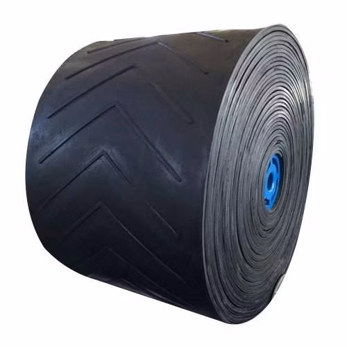 Venta caliente Ep de alta resistencia/Nn/alta temperatura/resistente al fuego/cinta transportadora Cinta transportadora de caucho de poliéster para la minería industrial de carbón y cemento Planta siderúrgica